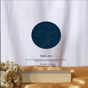 Personalised Star Map Acrylic Plaque (3)