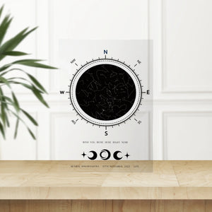 Personalised Star Map Acrylic Plaque (2)