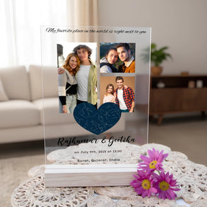 Personalised Star Map Acrylic Plaque (4)