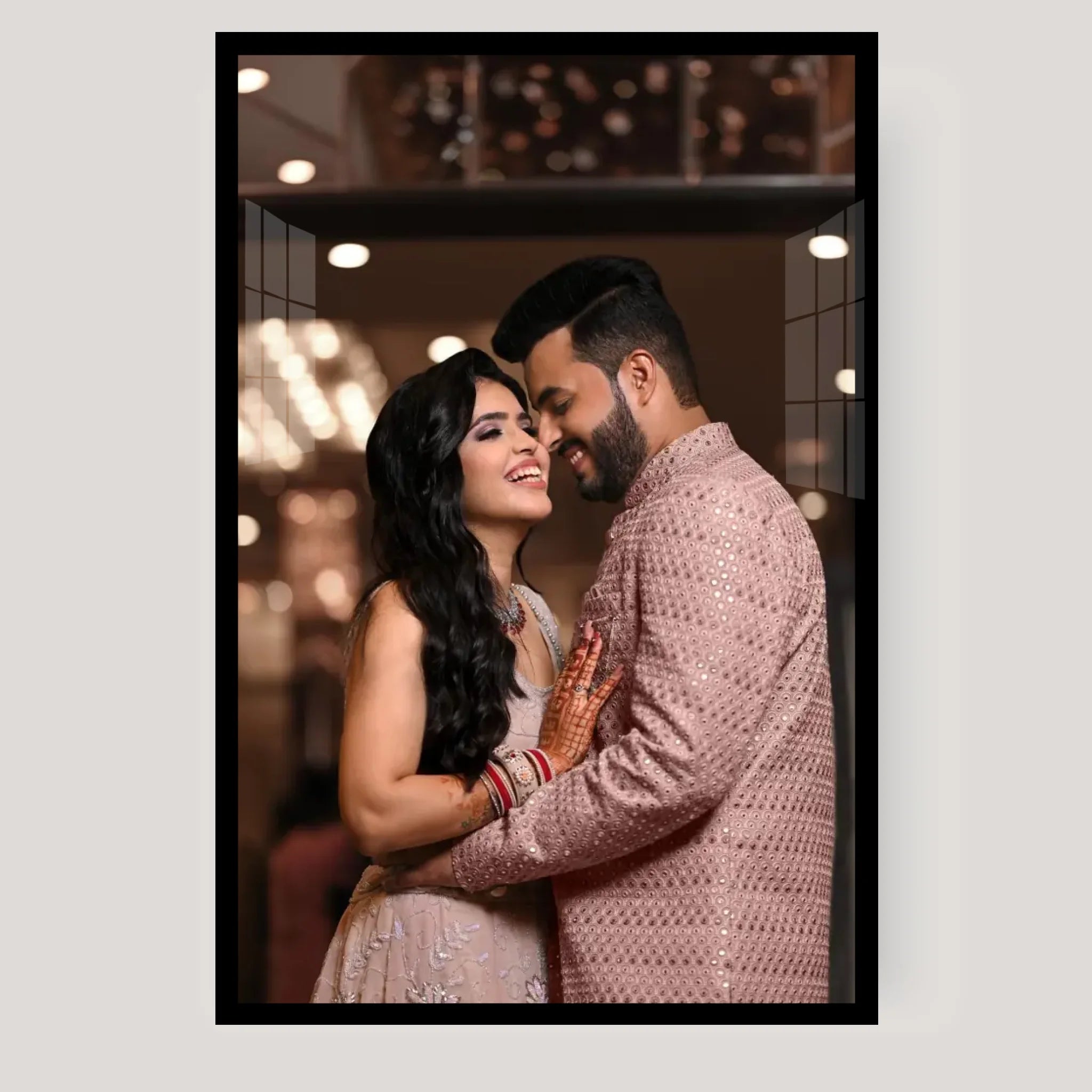 White image frame