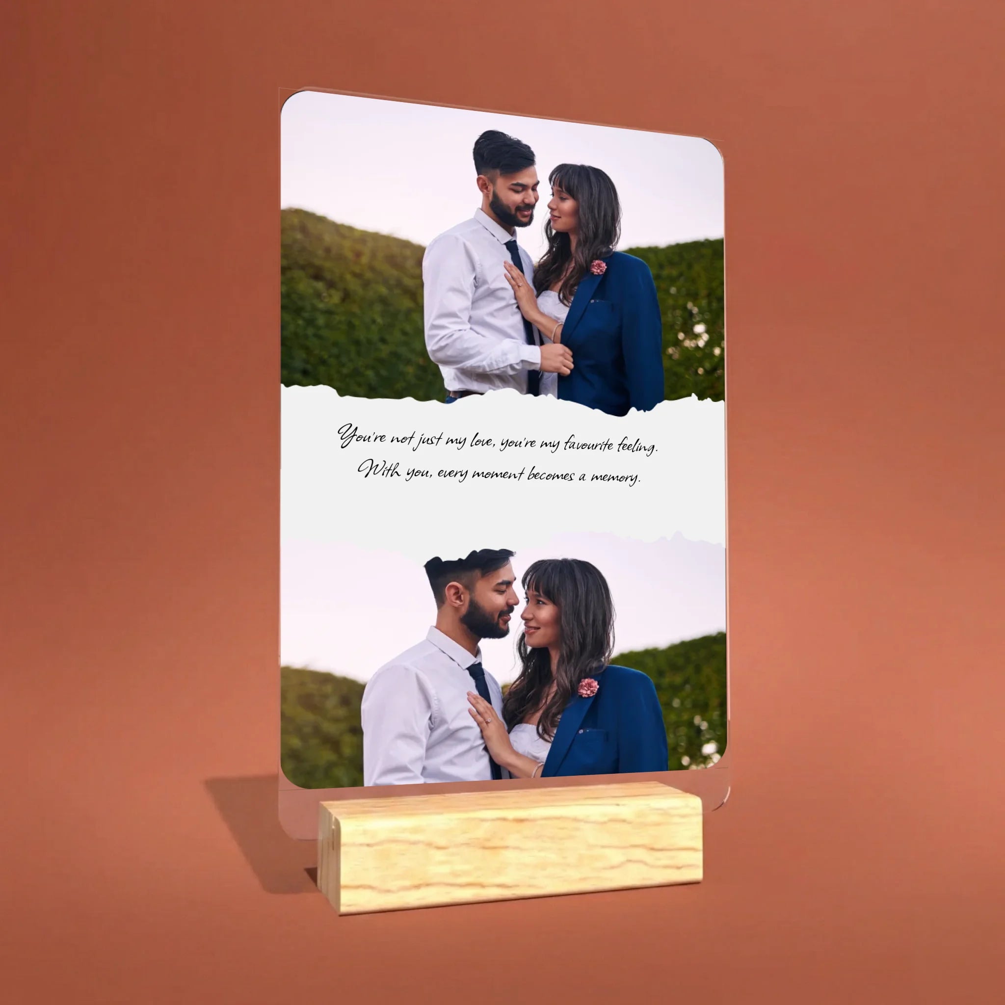 acrylic plaque mockup