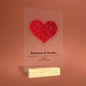 acrylic plaque mockup