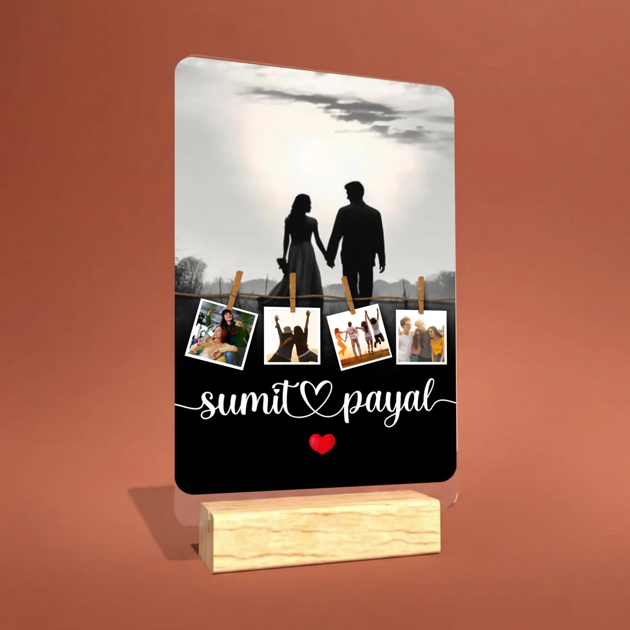 acrylic plaque mockup