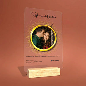 acrylic plaque mockup