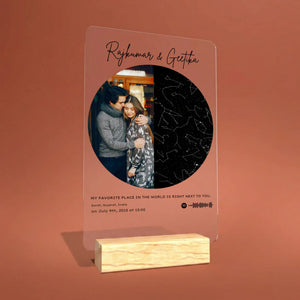 acrylic plaque mockup