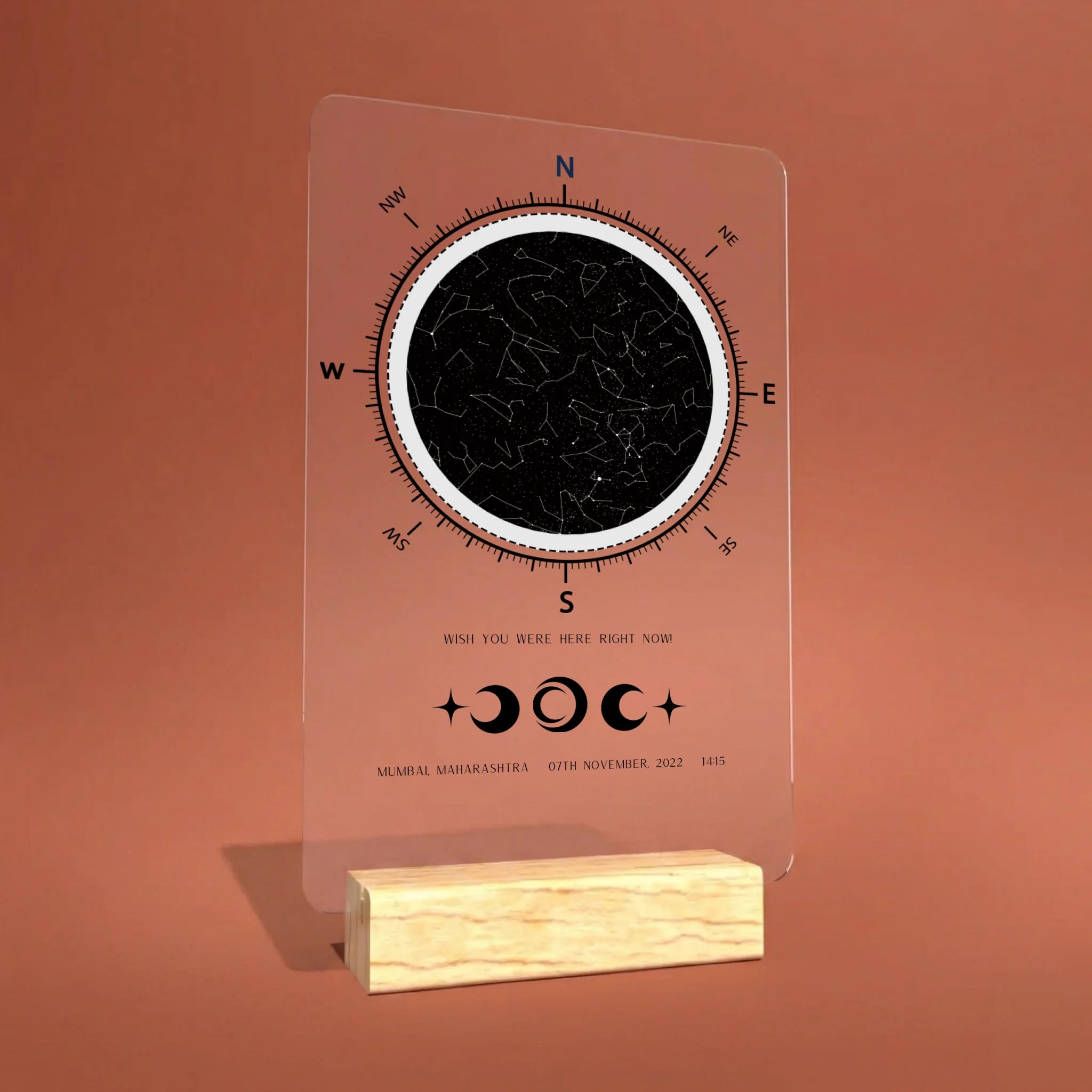 acrylic plaque mockup