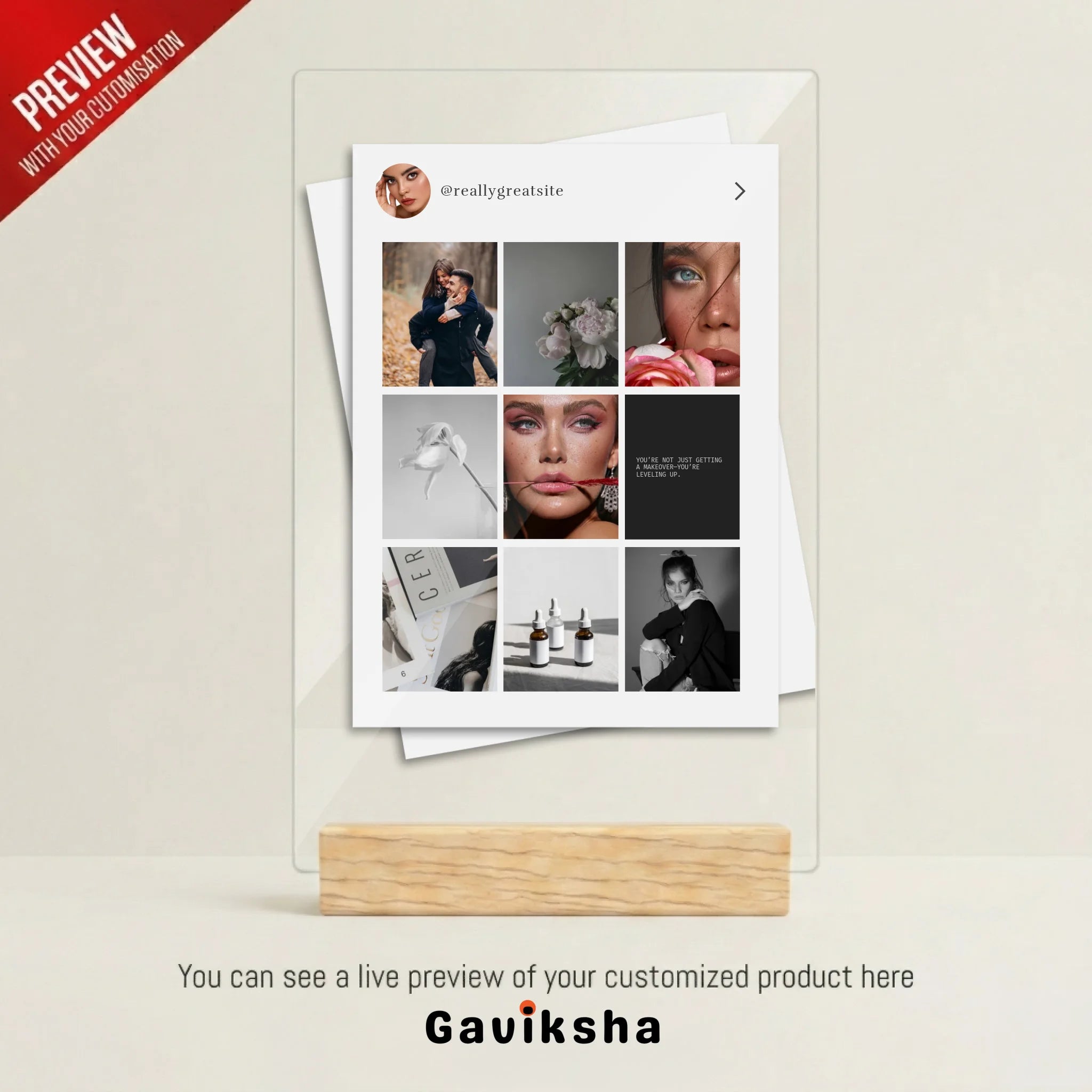 acrylic plaque mockup 6