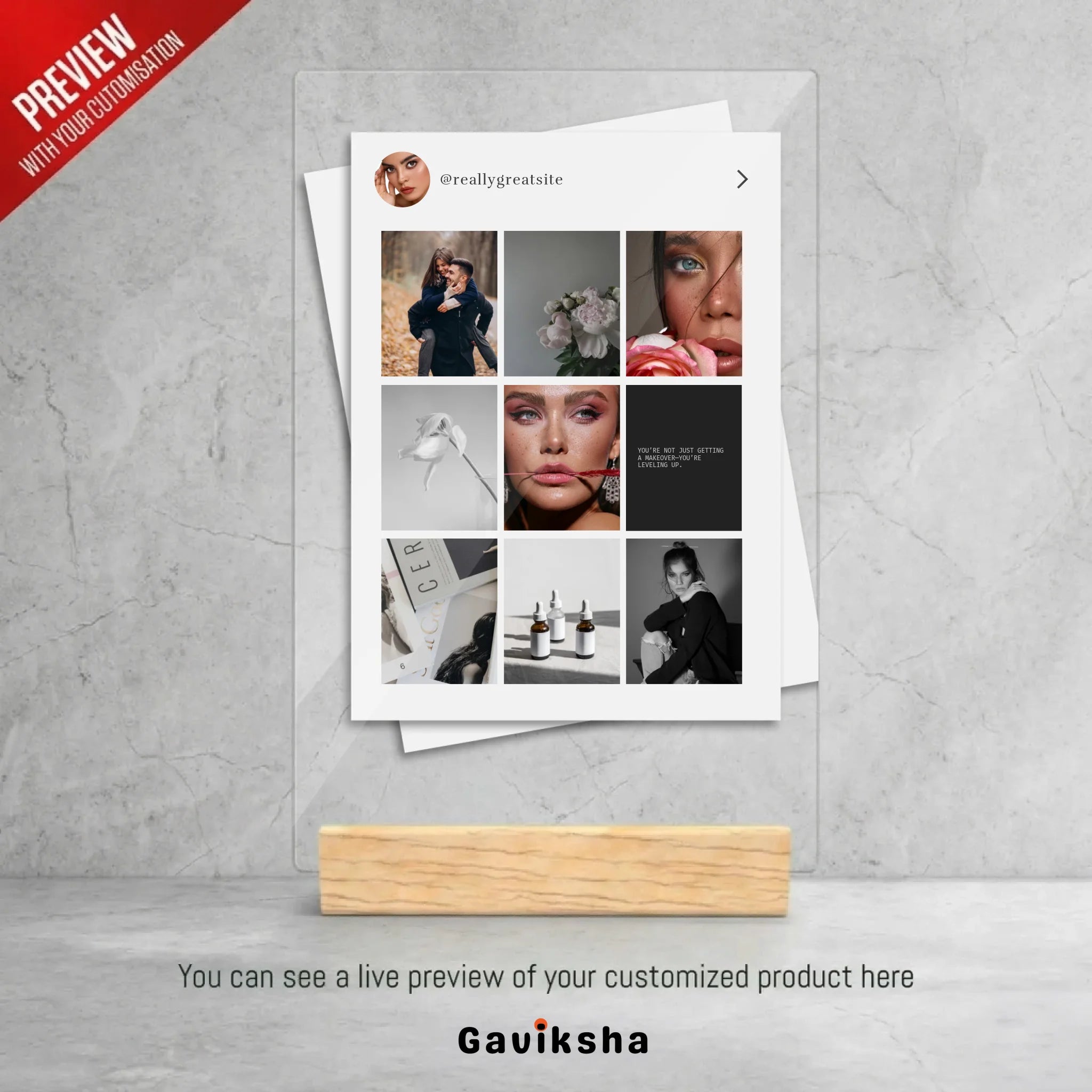 acrylic plaque mockup 5