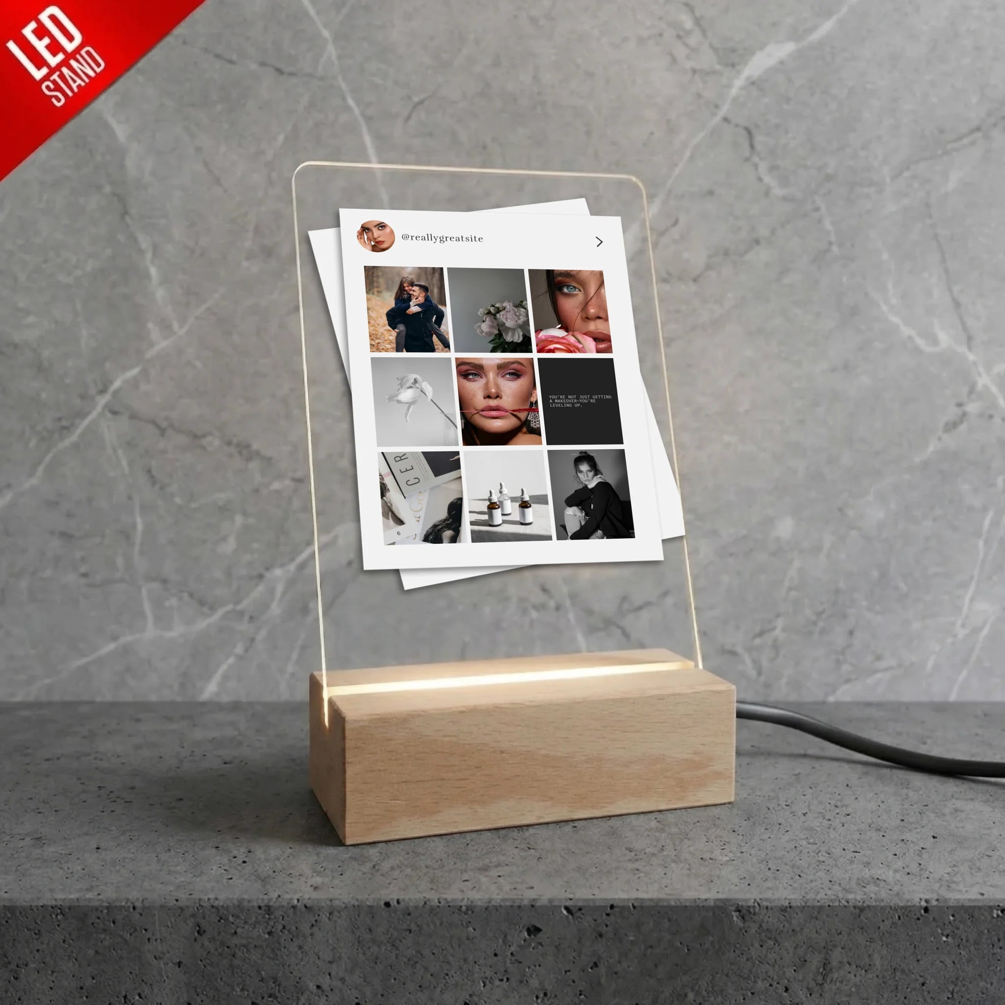 acrylic plaque mockup 4