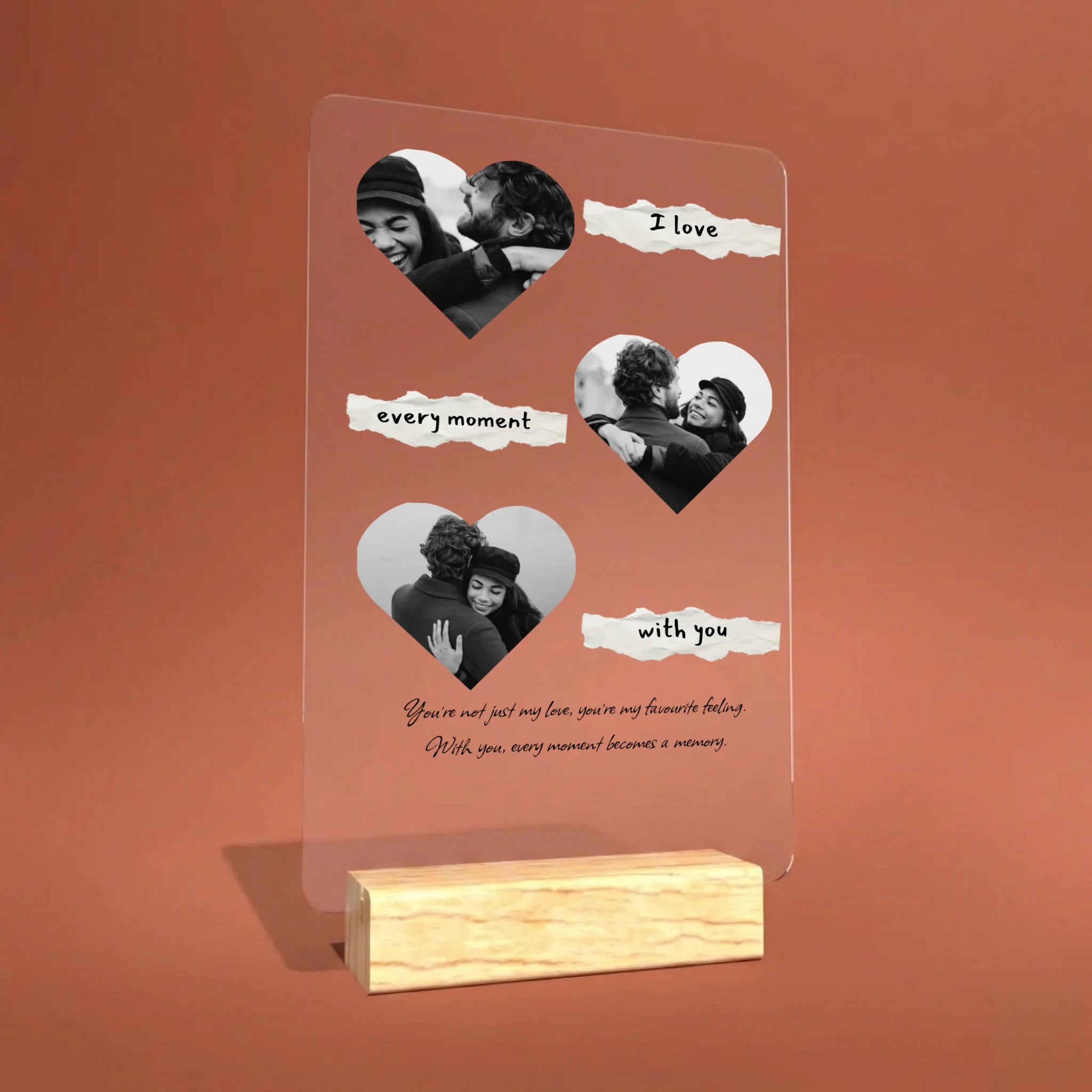 acrylic plaque mockup