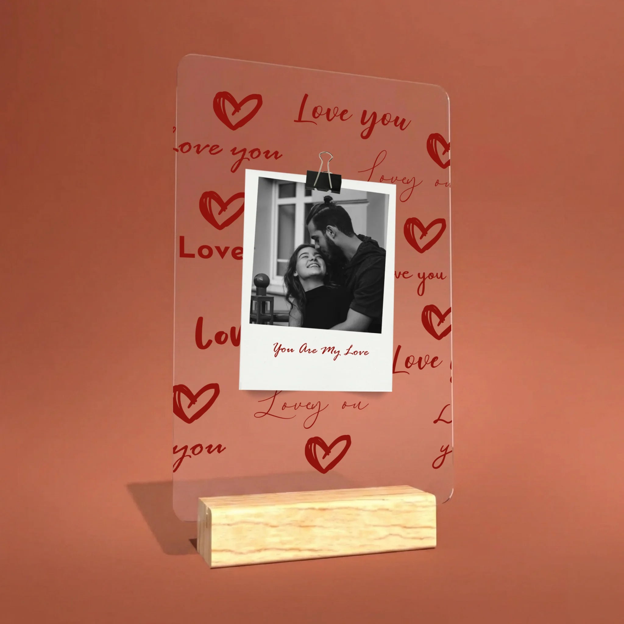 acrylic plaque mockup