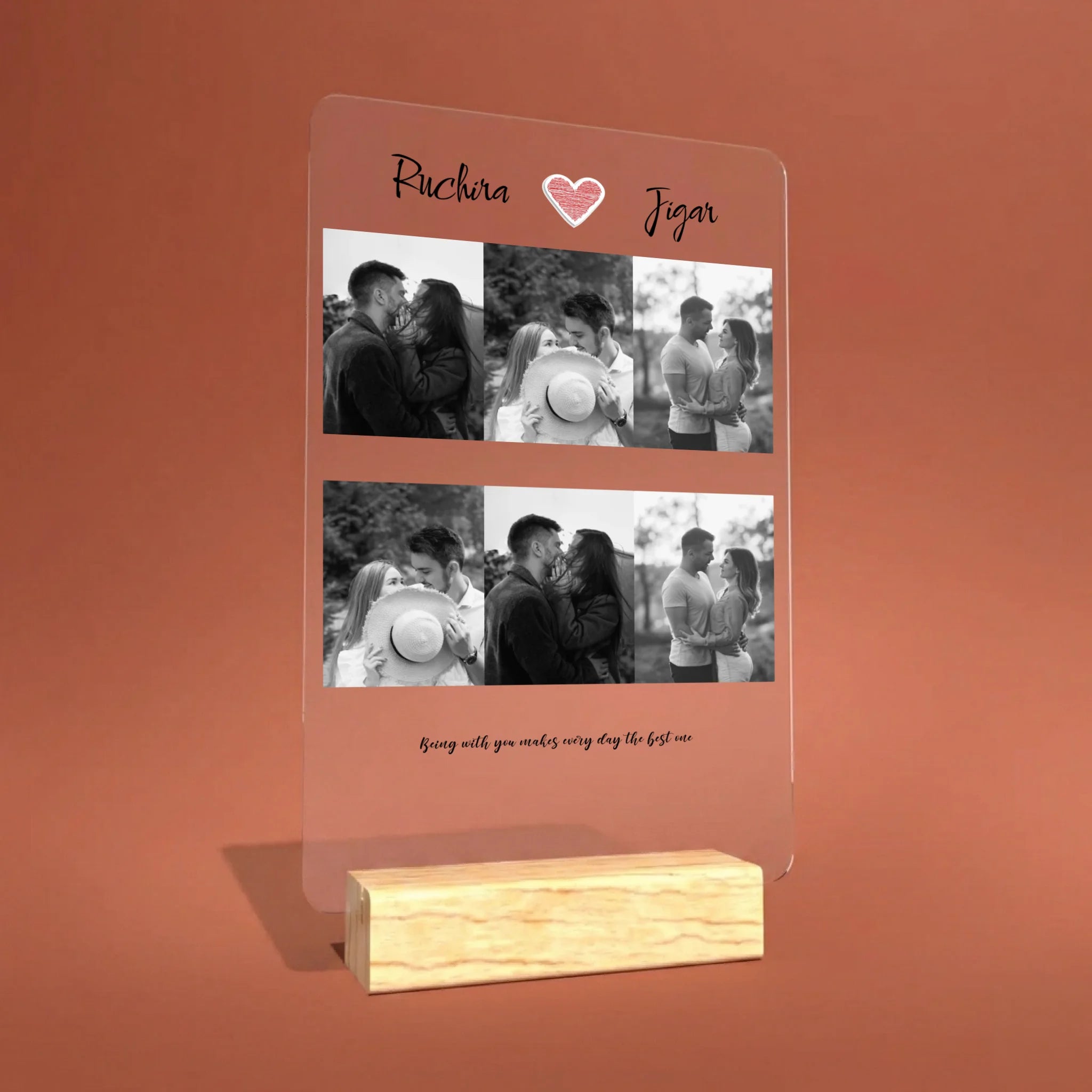 acrylic plaque mockup