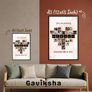 Personalised Family Crossword Art