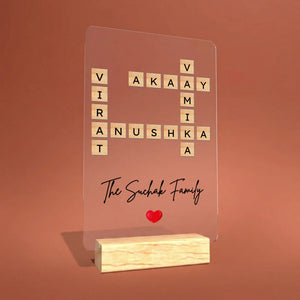 acrylic plaque mockup