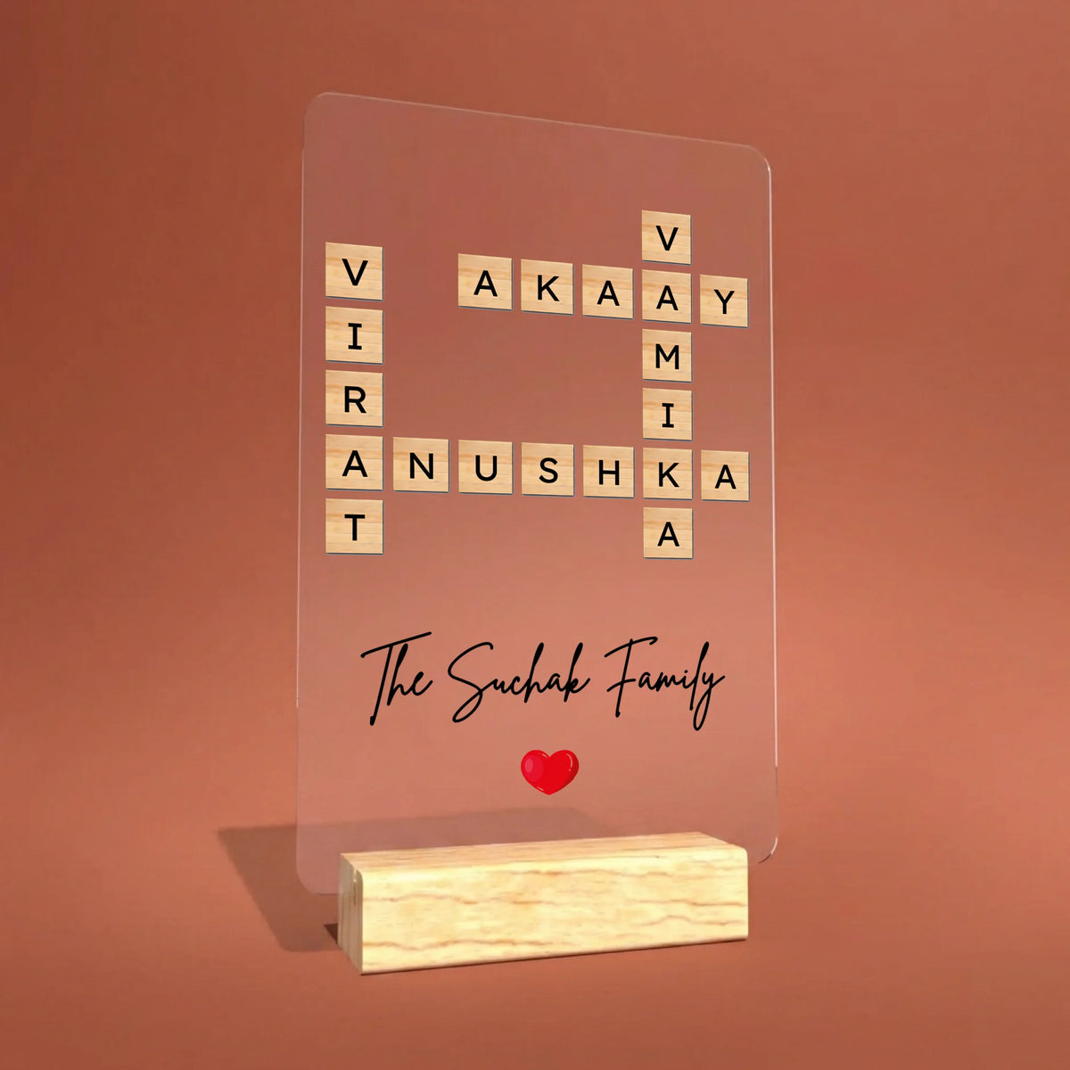 acrylic plaque mockup