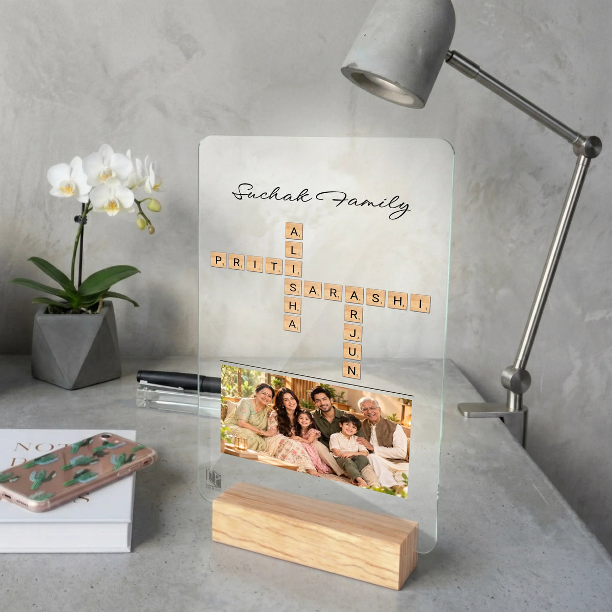 acrylic plaque mockup 3