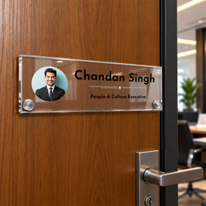 Blank Acrylic Door Sign