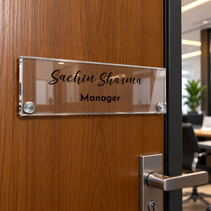 Blank Acrylic Door Sign